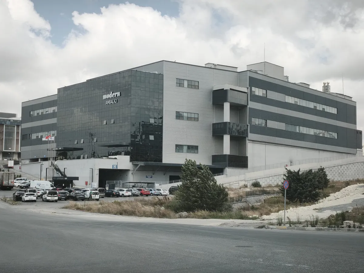Modern Ambalaj — uygulama yapılan yapı