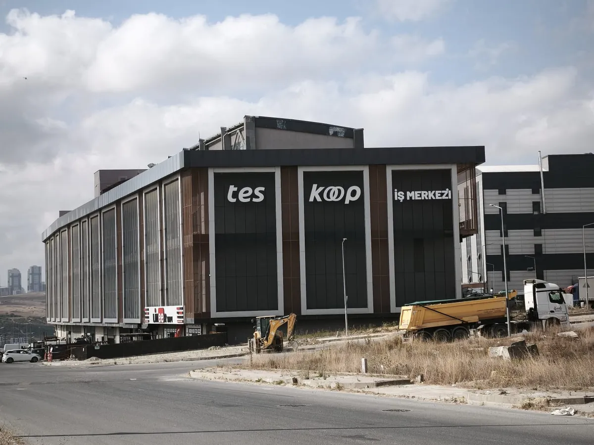 Teskoop Çarşı Dükkanlar — uygulama yapılan yapı